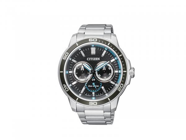 BU2040-56E - Citizen  MARINE 46mm Acciaio/Nero